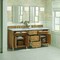James Martin Vanities 72'' Double Vanity, Light Natural Oak w/ 3 CM Carrara White Marble Top 424-V72-LNO-3CAR - alternate 2